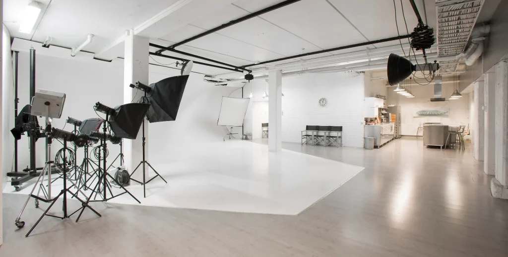 studion vuokraus tampere, kuva sisätiloista